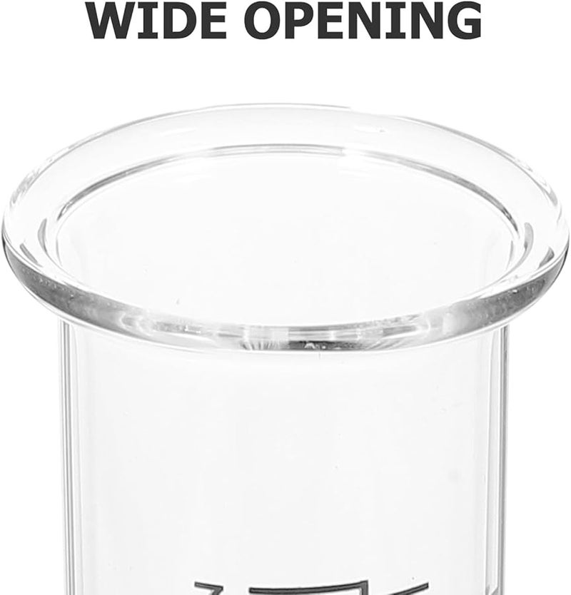 أنبوب استبدال مقياس المطر من زجاج البوروسيليكات مع علامات واضحة لقياس هطول الأمطار في الهواء الطلق - Image 4